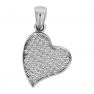 Срiбна Підвіска з куб. окс. цирконію (арт. 12-7Р16721)