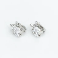 Срiбнi Сережки з фіанітом (арт. FE16329)