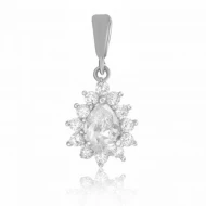 Срiбна Підвіска з фіанітом (арт. ПК2Ф/383)