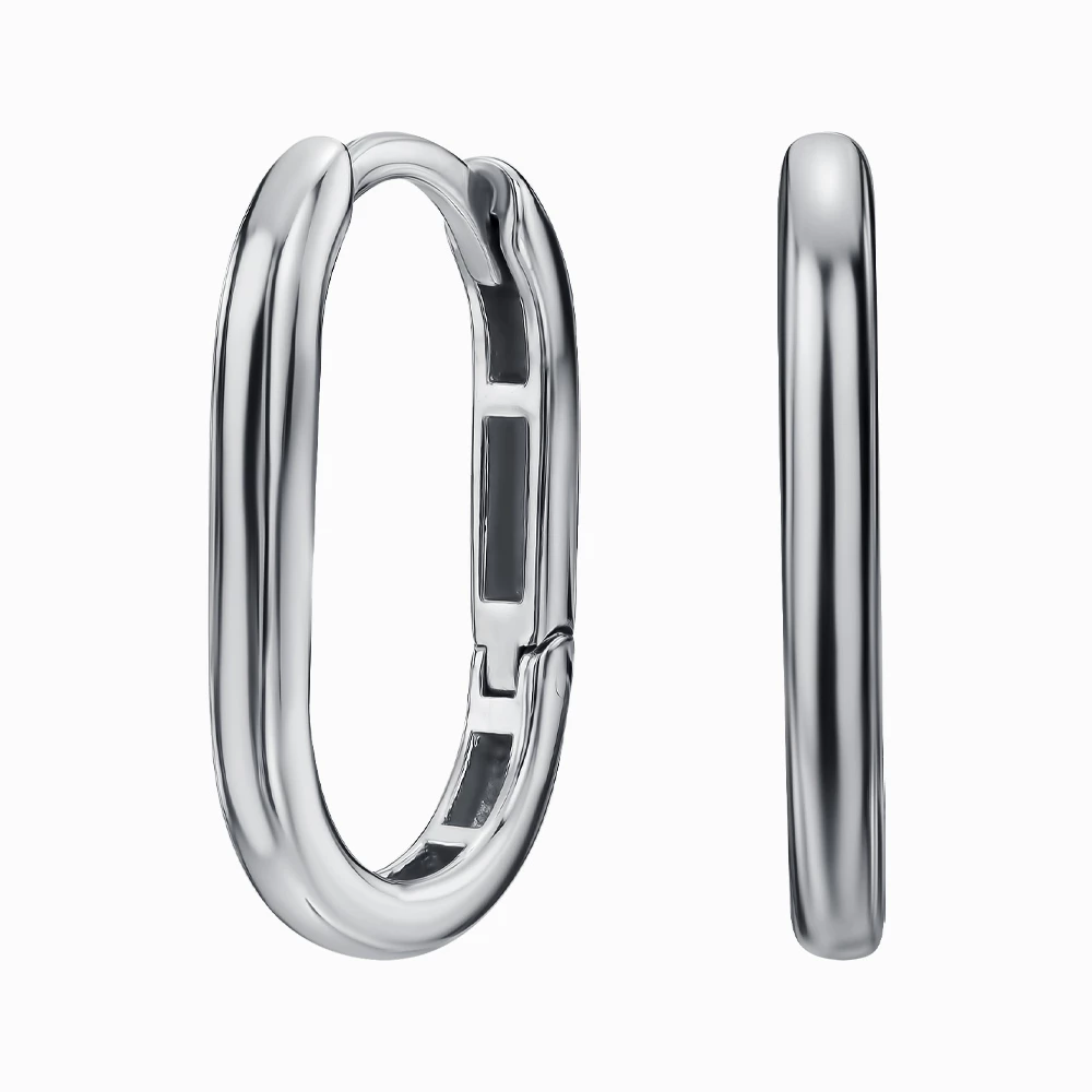 Срiбнi сережки-конго (арт. 20366р)