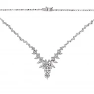 Золоте кольє з діамантами (арт. 6-62084)