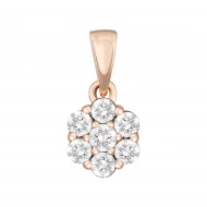 Золотая Подвеска с куб.окс.циркония (арт. 3190764101)