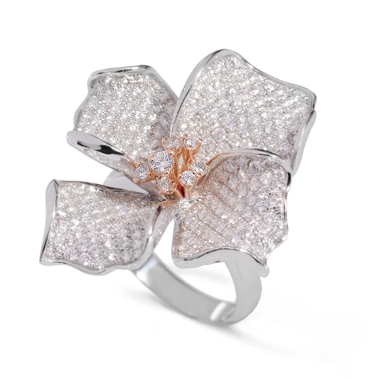 Золота каблучка з діамантами (арт. 1-1-30264-1600-313-4480)