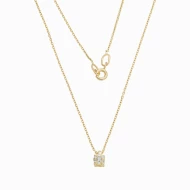 Золотое колье с бриллиантами (арт. 704-083*)