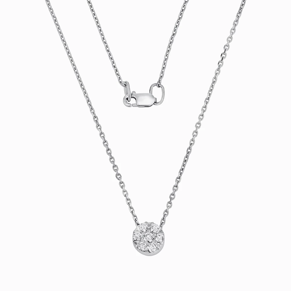 Золоте кольє з діамантами (арт. 704-086^)