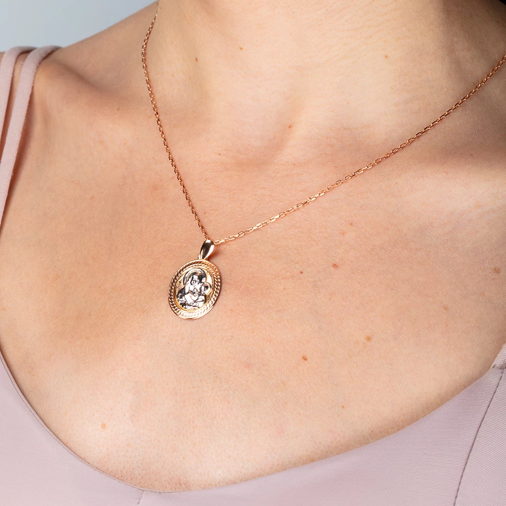 Золота підвіска-ладанка (арт. 120855)