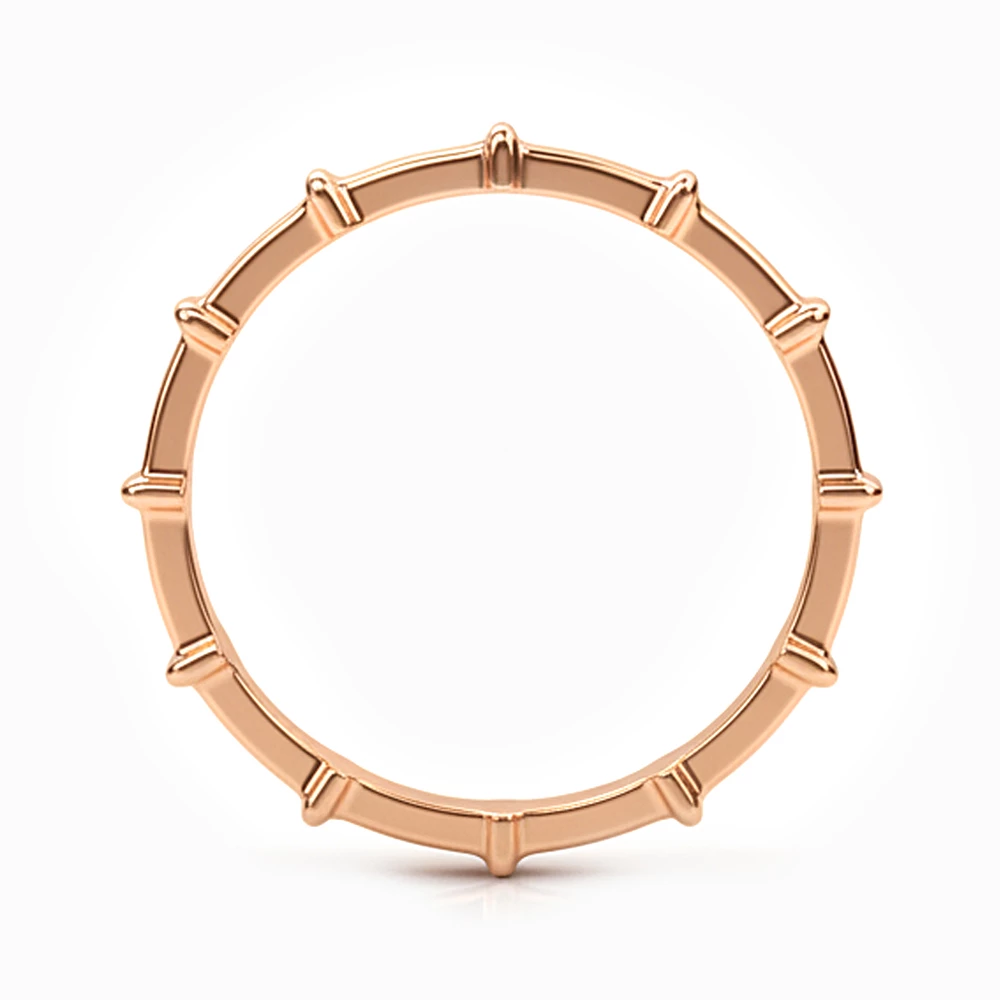 Кольцо из красного золота 585° без вставки, арт. 141259 (арт. 141259)