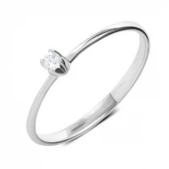 Серебряное кольцо с куб.окс.циркония (арт. 11016р)