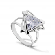 Серебряное Кольцо с куб.окс.циркония (арт. Чикаго)