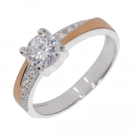 Серебряное Кольцо с куб.окс.циркония (арт. 0060.10)