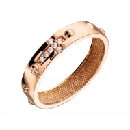 Золотое кольцо с фианитом (арт. 428235)