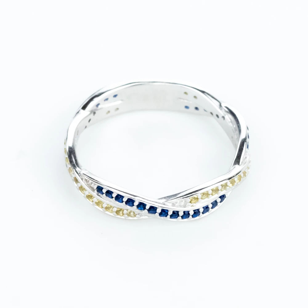 Срiбна Каблучка з фіанітом (арт. 2666.38)