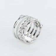 Серебряное кольцо с фианитом (арт. 2923.1)