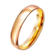 Золотое обручальное кольцо классическое гладкое (арт. 4111209)