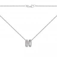 Золотое колье с бриллиантом (арт. 6-72015)
