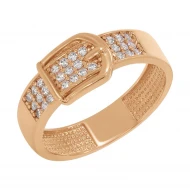 Золота Каблучка з фіанітом (арт. 428233)