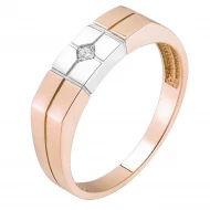 Золота Каблучка з куб. окс. цирконію (арт. 880225-ст)