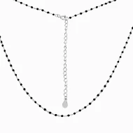 Срiбне кольє з емаллю (арт. FN3733)