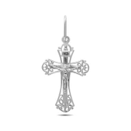 Серебряный крестик (арт. 3620)