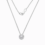 Золотое колье с бриллиантами (арт. 704-085^)