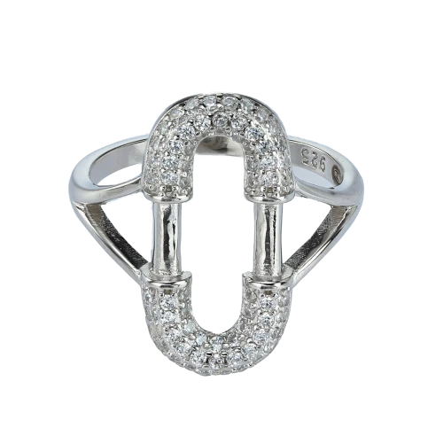 Серебряное Кольцо с куб.окс.циркония (арт. К/180/25)