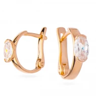 Золотi Сережки з куб. окс. цирконію (арт. 2104051)