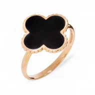 Золотое Кольцо с эмалью (арт. 300423Е)