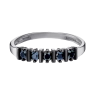 Срiбна Каблучка з фіанітом (арт. 2827.2)