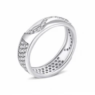 Серебряное кольцо с фианитом (арт. КК2Ф/2053)