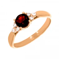 Золотое Кольцо с гранатом (арт. 510068 01)