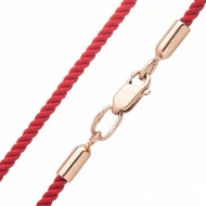 Золотой шнурок на шею (арт. кол00866)