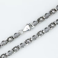 Срiбний ланцюжок плетіння Фантазійне (арт. Атлант 2 Е)