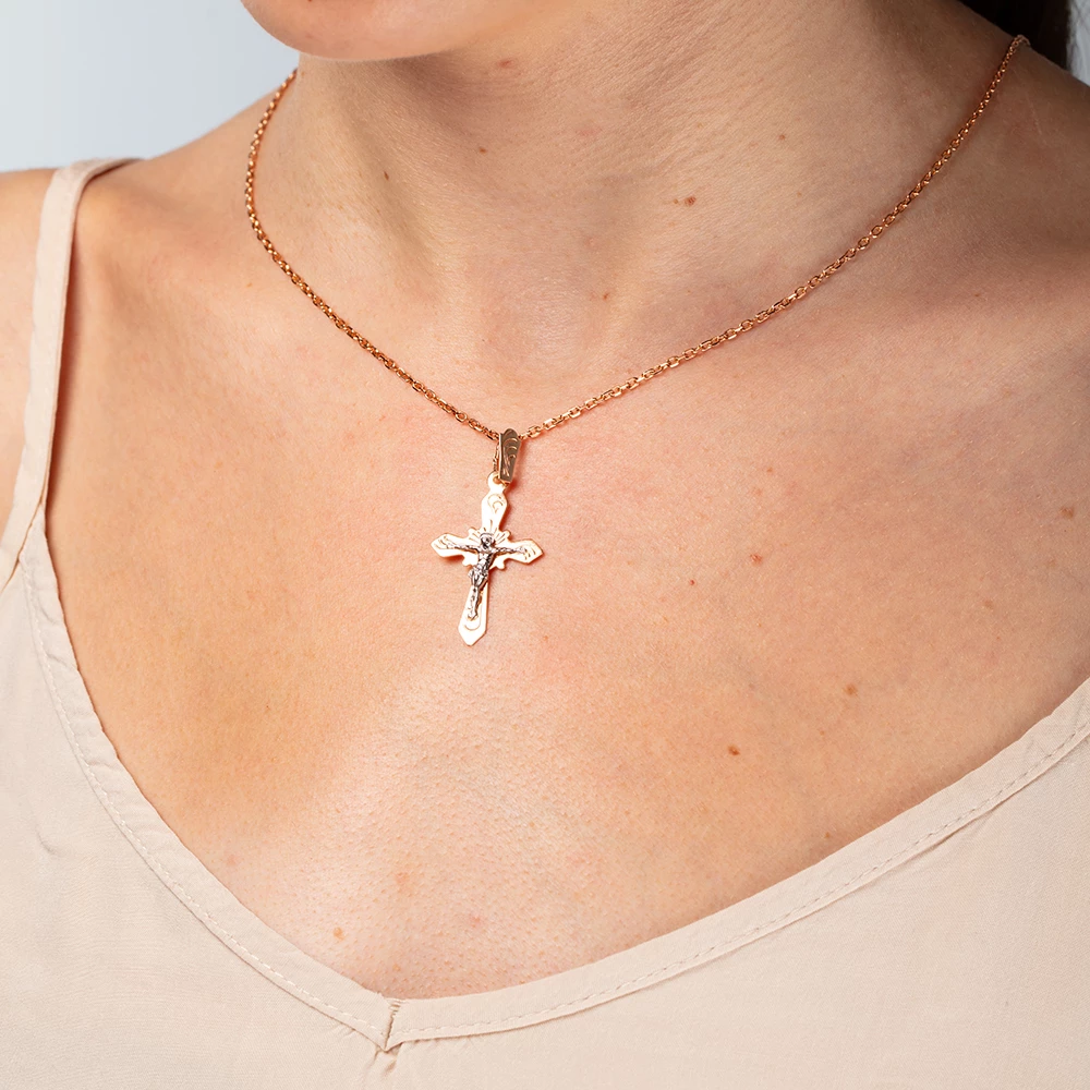 Золотой крестик (арт. 511701)