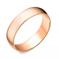 Золотое обручальное кольцо классическое (арт. ОКЗБ05Т)