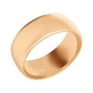 Золотое обручальное кольцо классическое (арт. ОКЗБ07)