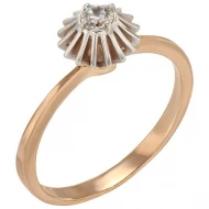 Золота Каблучка з фіанітом (арт. 330997)