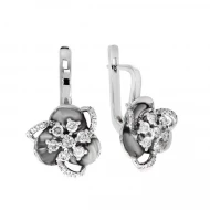 Золотi сережки з діамантами (арт. 702-442^)