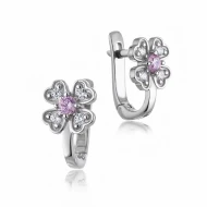 Серебряные Серьги с куб.окс.циркония (арт. 21172р)