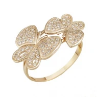 Золота Каблучка з куб. окс. цирконію (арт. 1190512101)