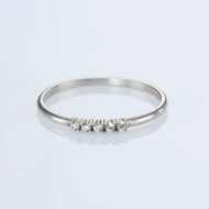 Срiбна Каблучка з фіанітом (арт. 2868.1)