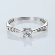 Серебряное Кольцо с фианитом (арт. 6212.1)