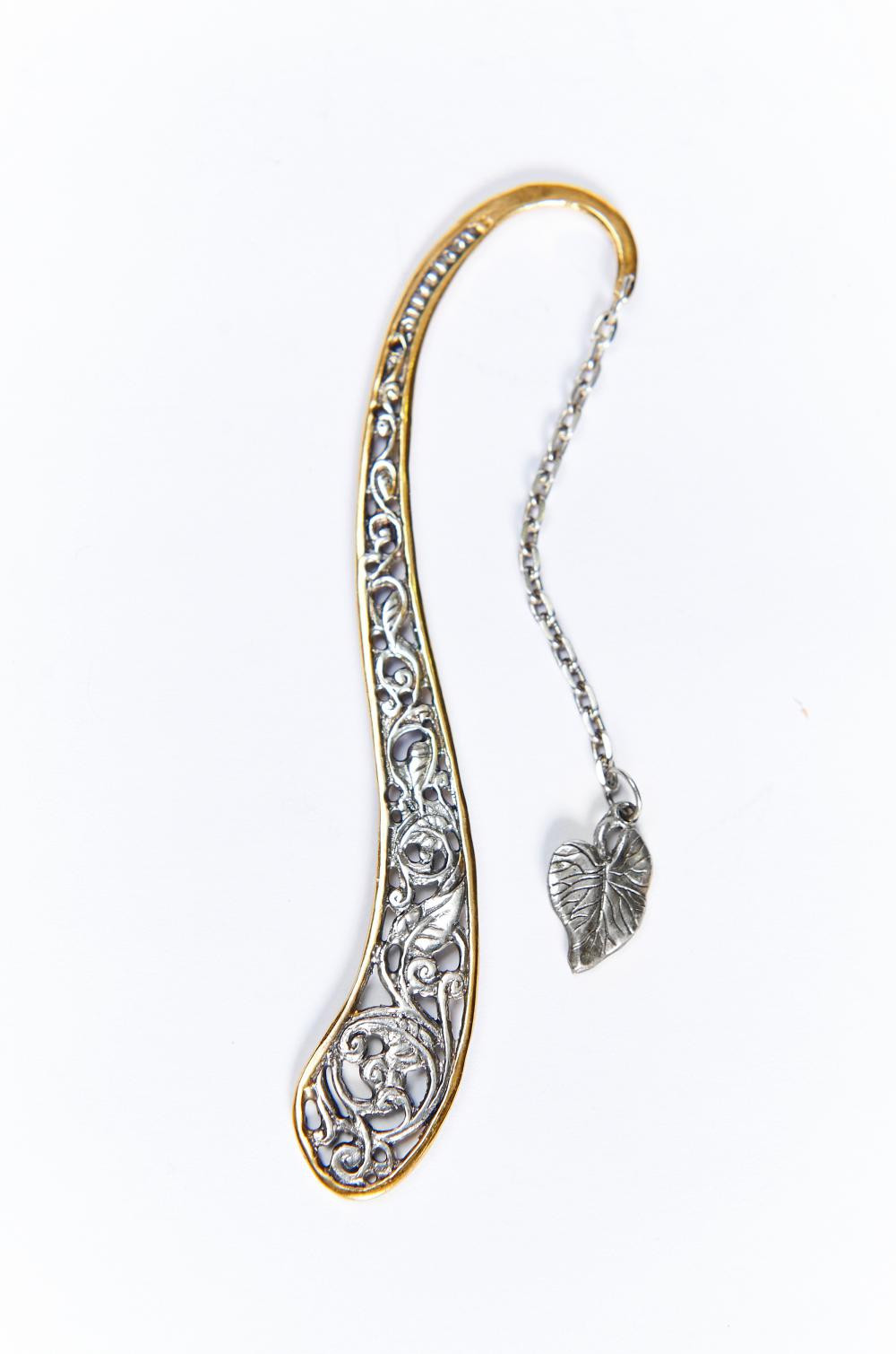 Серебряная закладка для книги (арт. 1390) цена - 0 грн, фото - купить винтернет-магазине Золотая Королева