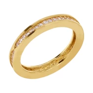 Золотое кольцо с фианитом (арт. 428272)
