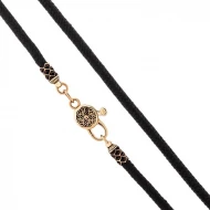 Золотий шнурок на шию (арт. 30146/2-Ч)