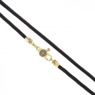 Золотий шнурок на шию (арт. 30147/2-Ч евро)