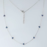 Срiбне кольє з опалом (арт. 127405)