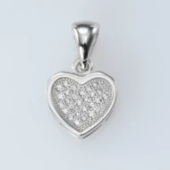 Срiбна Підвіска з фіанітом/куб.цирконіем (арт. 127378)