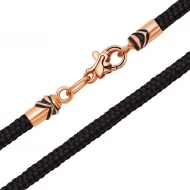 Золотий шнурок на шию (арт. 30147/3-ч)