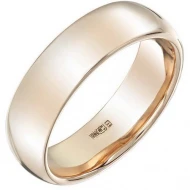 Золотое обручальное кольцо объемное (арт. 340501)