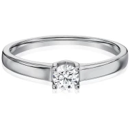 Золота каблучка з діамантами (арт. 203б)